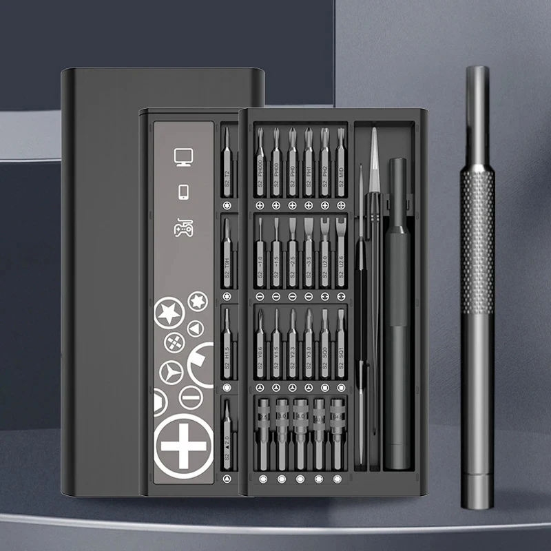 50 in 1 Precision Screwdriver Set Professional Hand Repair Tools Magnetic Phillips TORX Screw Driver Bits for iPhone Watch DIY
50 in 1 Precision Screwdriver Set Professional Hand Repair Tools Magnetic Phillips TORX Screw Driver Bits for iPhone Watch DIY