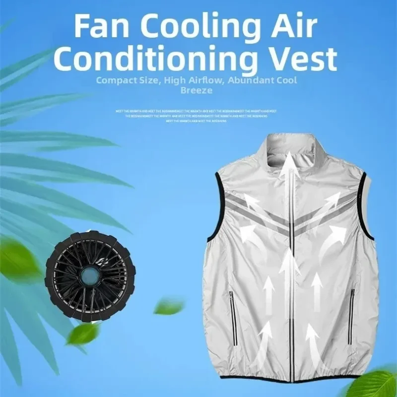 Summer Cooling Vest USB Rechargeable Hooded Air Conditioner Clothes Sleeveless Fan Cooling Workwear For Men Women Outdoor Sport
Summer Cooling Vest USB Rechargeable Hooded Air Conditioner Clothes Sleeveless Fan Cooling Workwear For Men Women Outdoor Sport
