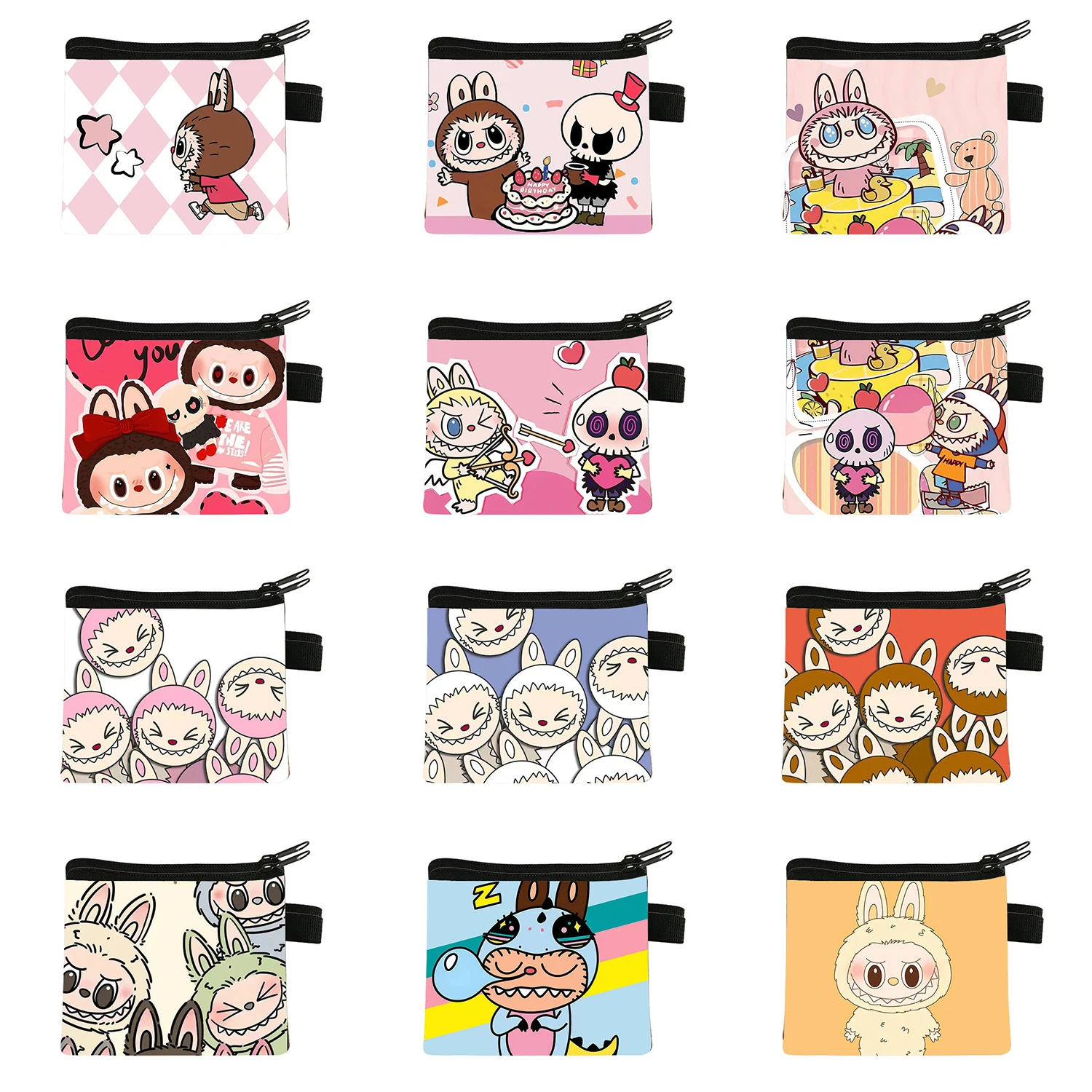 Labubu Purses Cartoon Cute Printed Coin Wallet Keycard Mini Storage Bag Children's Savings Bag gifts Card storage bag
Labubu Purses Cartoon Cute Printed Coin Wallet Keycard Mini Storage Bag Children's Savings Bag gifts Card storage bag