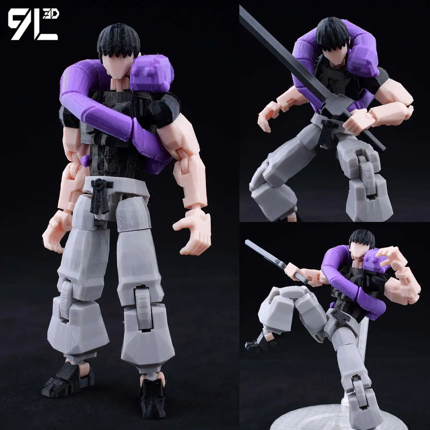 9L3D Printed Lucky Dummy 13 Jujutsu Kaisen Fushiguro Toji Anime Multi-Jointed Shapeshift Toys Action Figures Mannequin Model
9L3D Printed Lucky Dummy 13 Jujutsu Kaisen Fushiguro Toji Anime Multi-Jointed Shapeshift Toys Action Figures Mannequin Model