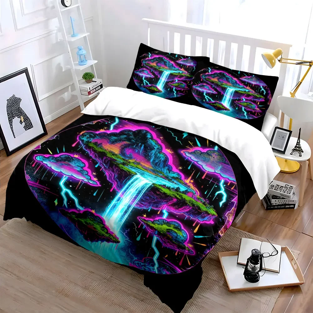 "Fantasy Floating Island Set" Soft Comfortable Duvet Cover Bedding Set Included 1*Duvet Cover & 2*Pillowcases, gift
"Fantasy Floating Island Set" Soft Comfortable Duvet Cover Bedding Set Included 1*Duvet Cover & 2*Pillowcases, gift