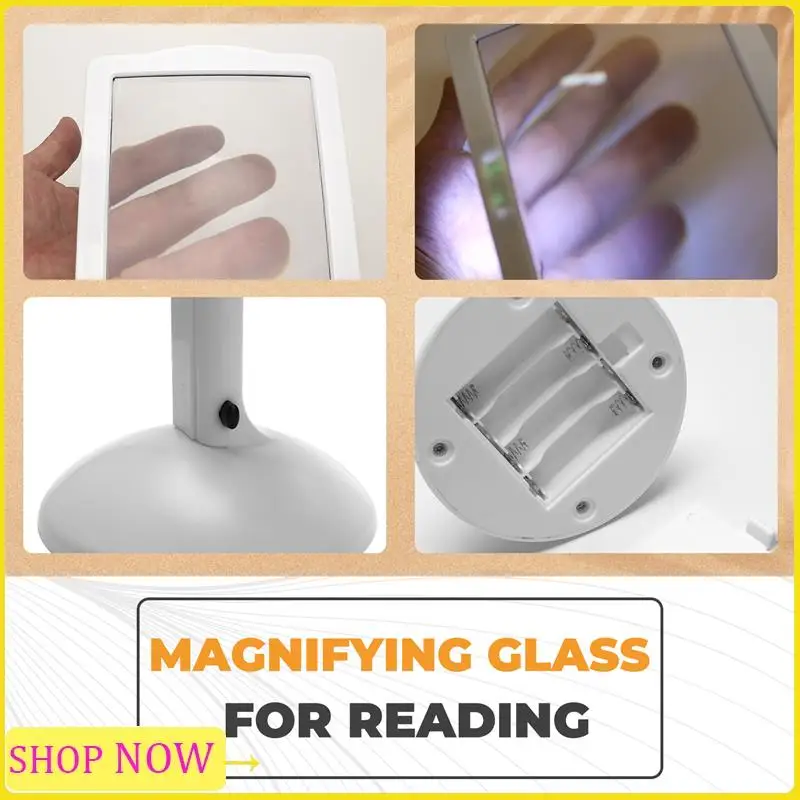 Especial Portable Desktop 3X Magnifier Led 180 Degree Rotatable Desk Lamp Lighting Loupe Reading Magnifier Glass For Reading Wri
Especial Portable Desktop 3X Magnifier Led 180 Degree Rotatable Desk Lamp Lighting Loupe Reading Magnifier Glass For Reading Wri