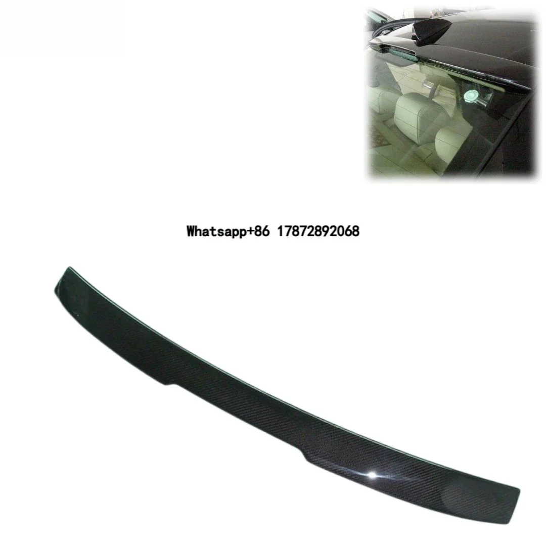 Carbon Fiber Roof Spoiler for 5 Series E60 2003-2010, Rear Window Top Wing Lip Spoiler
Carbon Fiber Roof Spoiler for 5 Series E60 2003-2010, Rear Window Top Wing Lip Spoiler