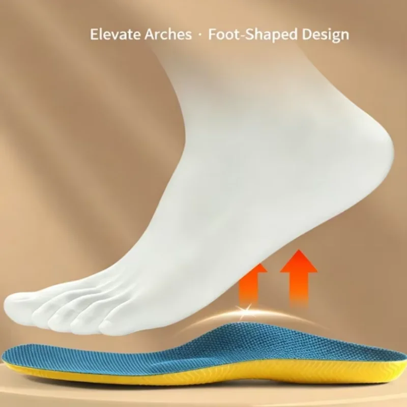 Arch Support Insoles For Flat Feet Massage Shock Absorption Soft Breathable Sport Leisure Shoe Cushion
Arch Support Insoles For Flat Feet Massage Shock Absorption Soft Breathable Sport Leisure Shoe Cushion