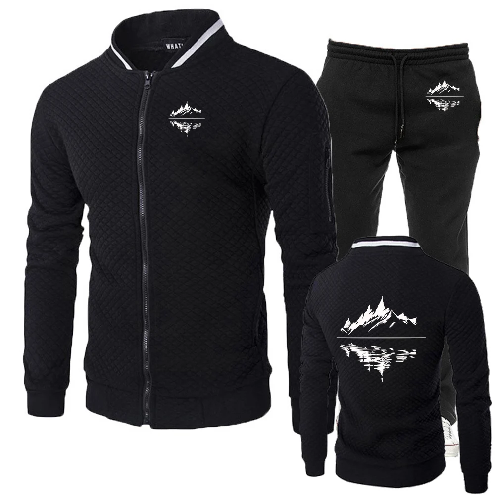 2026 Mountain Reflection Printing Spring And Autumn Man's New Silm Fit Zipper Cardigan Sportswear+Sweatpants Casual Suit
2026 Mountain Reflection Printing Spring And Autumn Man's New Silm Fit Zipper Cardigan Sportswear+Sweatpants Casual Suit