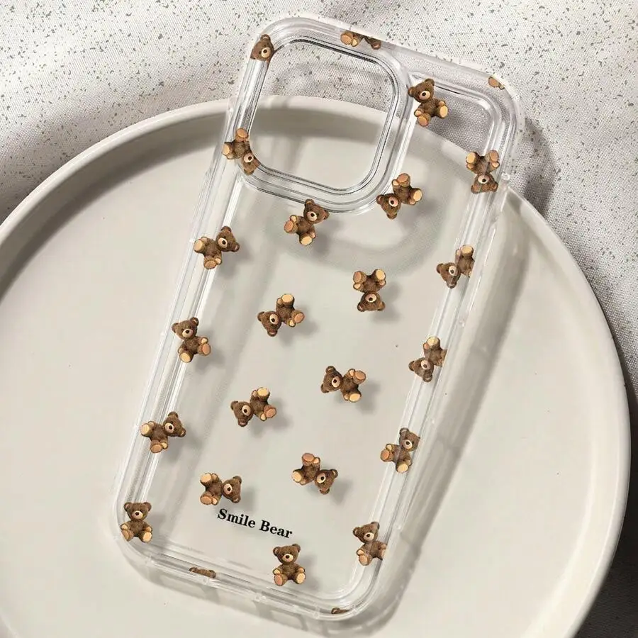 Pop Flower Bear Clear Pattern Phone Case For Xiaomi 13T Pro Cover For Xiaomi 14 13 12 11 Lite 5G NE 12T Pro Cute Cartoon Soft Fu
Pop Flower Bear Clear Pattern Phone Case For Xiaomi 13T Pro Cover For Xiaomi 14 13 12 11 Lite 5G NE 12T Pro Cute Cartoon Soft Fu