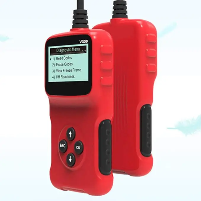 Профессиональный сканер OBD2 V309: усовершенствованный считыватель кодов, анализатор двигателя для автомобилей, проверка данных в реальном времени, диагностика, проверка индикатора Check Engine
Профессиональный сканер OBD2 V309: усовершенствованный считыватель кодов, анализатор двигателя для автомобилей, проверка данных в реальном времени, диагностика, проверка индикатора Check Engine