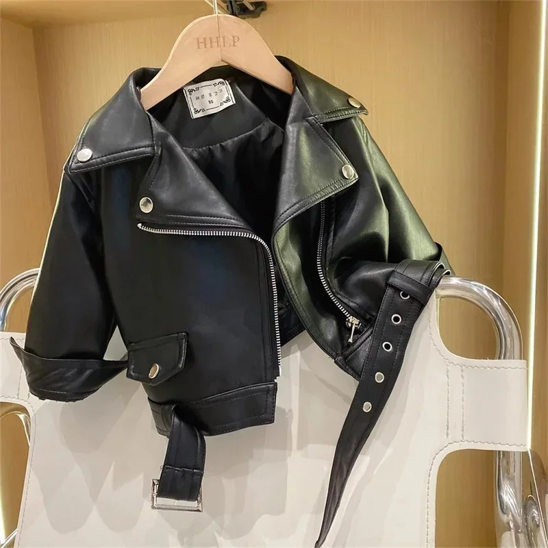 Kids Faux Leather Jacket 10 S4b7b84c8003746e8b73276161523228eM