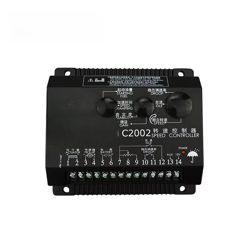 High Quality Steady State Control Speed Controller C2002 Governor Regulador De Velocidad
High Quality Steady State Control Speed Controller C2002 Governor Regulador De Velocidad