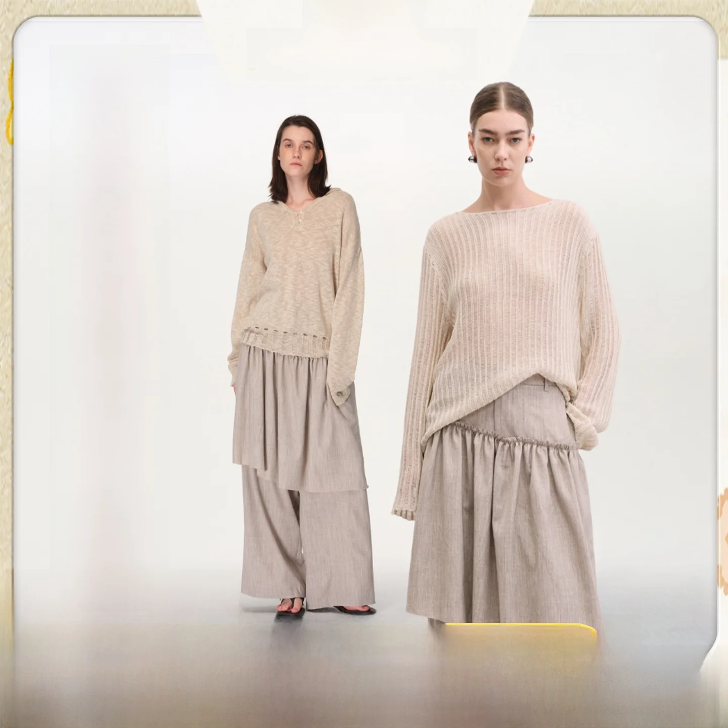 UNR Soft Breathable Hooded Knitwear Textured Sensation Cover up Casual Pants Women's Loose Fit Long Sleeve Spring Fashion
UNR Soft Breathable Hooded Knitwear Textured Sensation Cover up Casual Pants Women's Loose Fit Long Sleeve Spring Fashion
