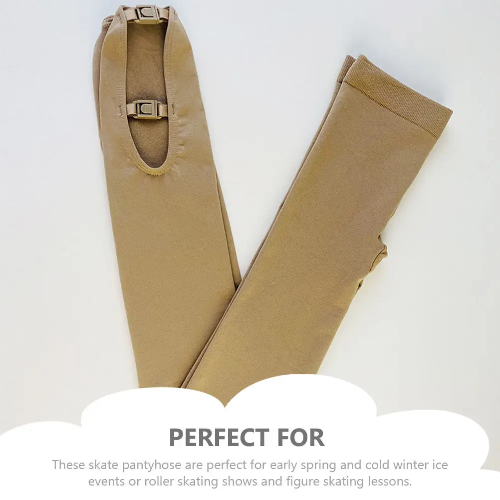 Women Skating Pantyhose Thicken Tights with Chinlon Nylon Material Reusable Warm Leg Protection Outdoor Skating Supplies Winter
Women Skating Pantyhose Thicken Tights with Chinlon Nylon Material Reusable Warm Leg Protection Outdoor Skating Supplies Winter