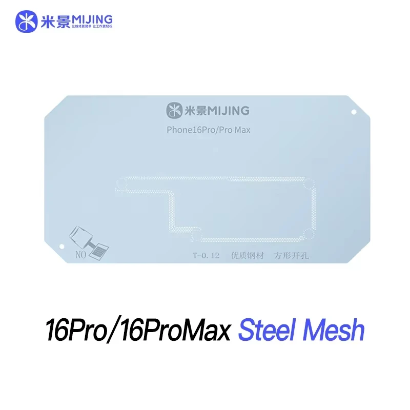 Mijing Z20 Pro BGA Reballing Stencil for iPhone X XS XSM 11 12 13 14 15 16 Pro Max Plus Motherboard Soldering Repair Hand Tools
Mijing Z20 Pro BGA Reballing Stencil for iPhone X XS XSM 11 12 13 14 15 16 Pro Max Plus Motherboard Soldering Repair Hand Tools