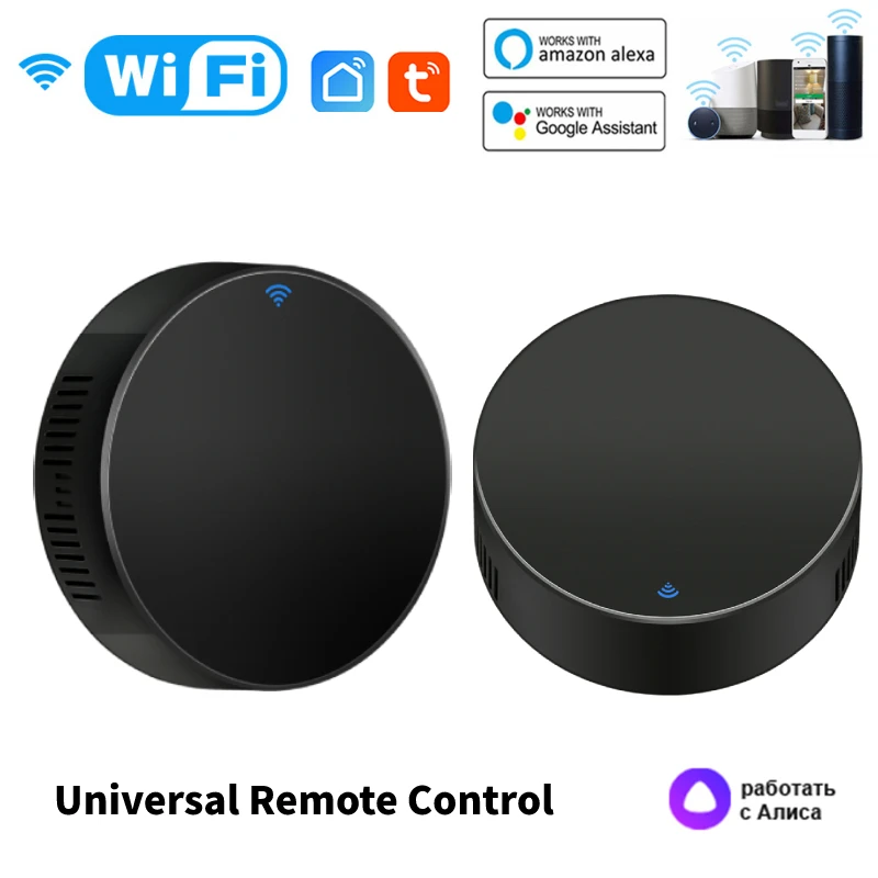 Tuya Smart Life WiFi Universal Infrared IR Remote Controller Smart Home Control For TV DVD AUD AC Alexa Google Home Yandex Alice
Tuya Smart Life WiFi Universal Infrared IR Remote Controller Smart Home Control For TV DVD AUD AC Alexa Google Home Yandex Alice