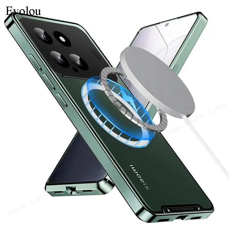 Ультратонкий Магнитный чехол Magsafe для Xiaomi 14 Pro Mi 14Pro, защитная задняя крышка металлического объектива камеры, для Xiaomi 14 Pro
Ультратонкий Магнитный чехол Magsafe для Xiaomi 14 Pro Mi 14Pro, защитная задняя крышка металлического объектива камеры, для Xiaomi 14 Pro