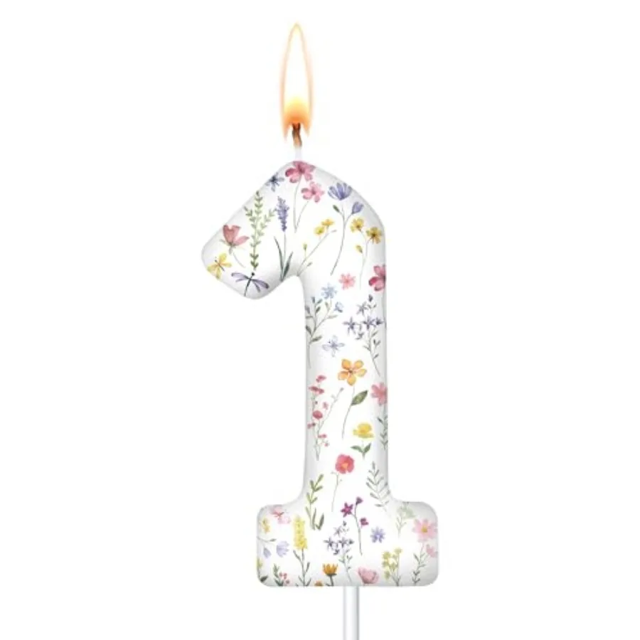 Birthday Candle Spring Floral Candle Cake Cupcake Topper Decoration for st Birthday Party Supplies
Birthday Candle Spring Floral Candle Cake Cupcake Topper Decoration for st Birthday Party Supplies