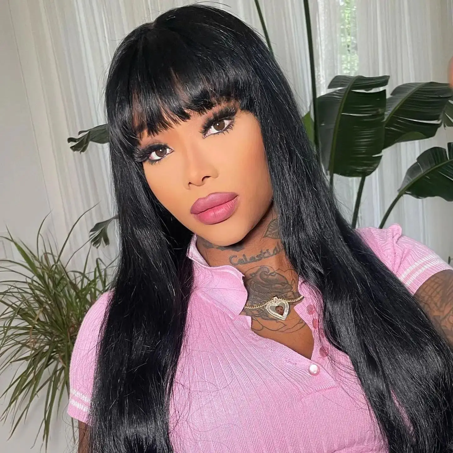 Bone Straight 3x1 Lace Front Wigs 30 Inch Human Hair Wig With Bangs High Density Glueless Machine Made Brazilian Human Hair Wigs
Bone Straight 3x1 Lace Front Wigs 30 Inch Human Hair Wig With Bangs High Density Glueless Machine Made Brazilian Human Hair Wigs
