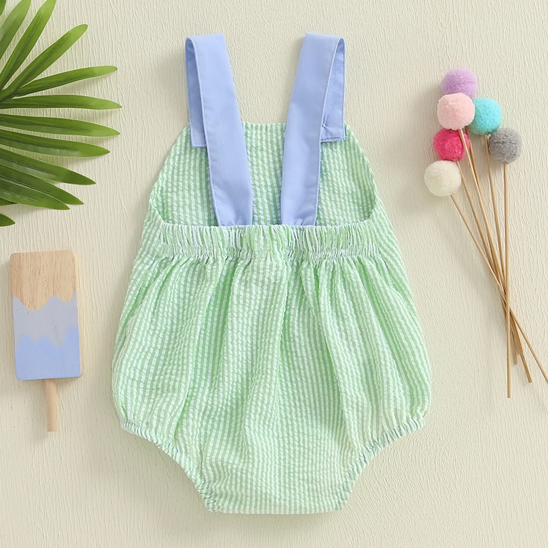 Toddler Girl Floral Print Jumpsuit Adorable Bunny Embroidered Romper Sleeveless Playsuit Casual Spring Outfit for Kids
Toddler Girl Floral Print Jumpsuit Adorable Bunny Embroidered Romper Sleeveless Playsuit Casual Spring Outfit for Kids