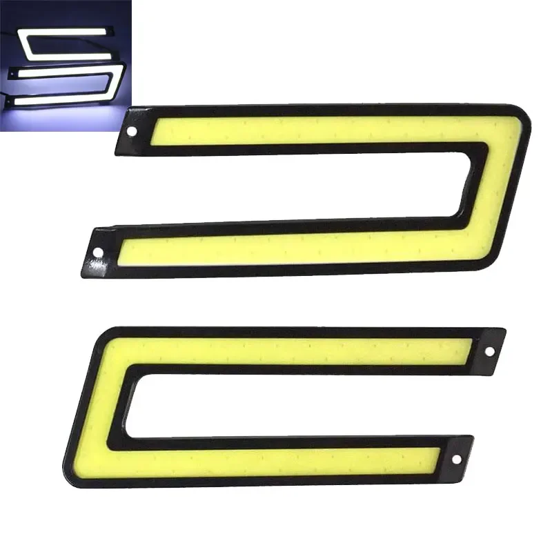 2Pcs 12V U Shape Car LED Light Car LED Light Spotlights Fog Lamp Styling DRL Daytime Running Light Car Bright LED External
2Pcs 12V U Shape Car LED Light Car LED Light Spotlights Fog Lamp Styling DRL Daytime Running Light Car Bright LED External