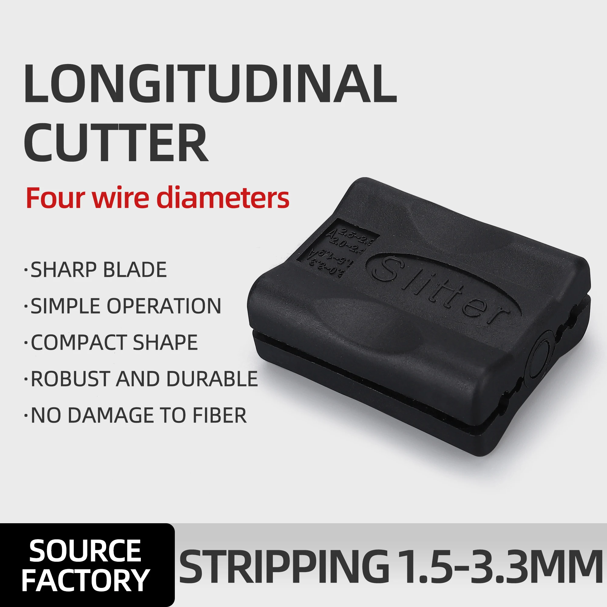 KELUSHI Optic Fiber Cluster/Loose Tube/Cable Jacket Slitter/longitudinal stripper for FTTH Free Shipping
KELUSHI Optic Fiber Cluster/Loose Tube/Cable Jacket Slitter/longitudinal stripper for FTTH Free Shipping