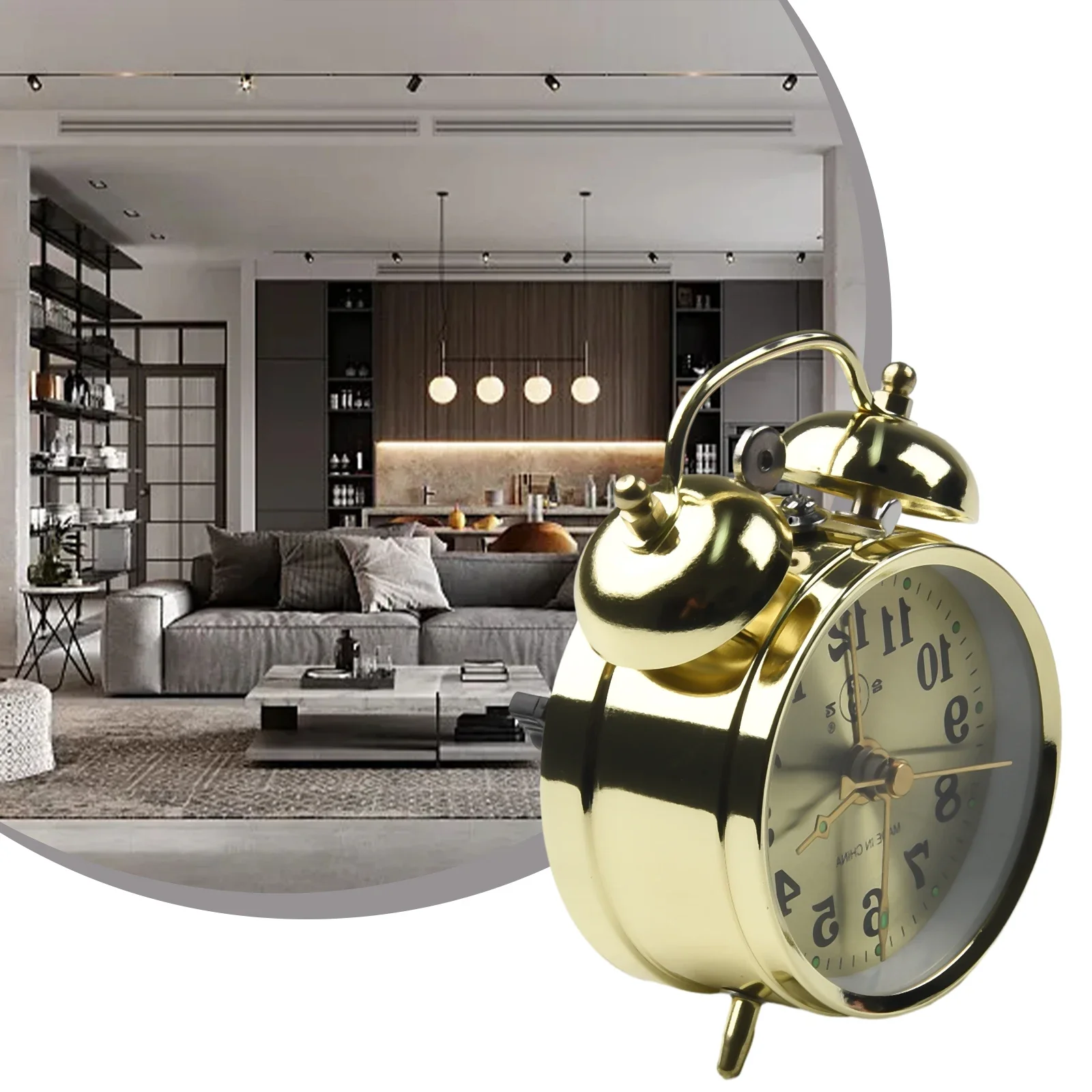 Horseshoe Mechanical Gold Alarm Clock Manual Wind Up Vintage Metal Clock For Room Decoration Toy Collections
Horseshoe Mechanical Gold Alarm Clock Manual Wind Up Vintage Metal Clock For Room Decoration Toy Collections