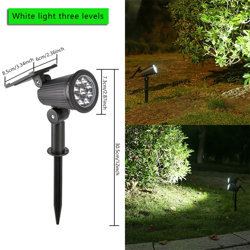 Солнечная светодиодная наружная лампа RGB SpotLight Уличный фонарь IP65 Водонепроницаемая регулируемая яркость для дома для ландшафтного сада и двора
Солнечная светодиодная наружная лампа RGB SpotLight Уличный фонарь IP65 Водонепроницаемая регулируемая яркость для дома для ландшафтного сада и двора