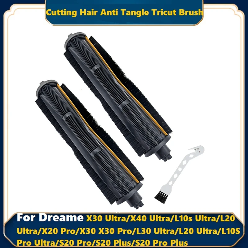 For Dreame X30/X40 Ultra/L10s Pro Ultra Heat/L10s/L20/L40 Ultra/S20pro Cutting Hair Anti Tangle Tricut Brush Vacuum Part
For Dreame X30/X40 Ultra/L10s Pro Ultra Heat/L10s/L20/L40 Ultra/S20pro Cutting Hair Anti Tangle Tricut Brush Vacuum Part