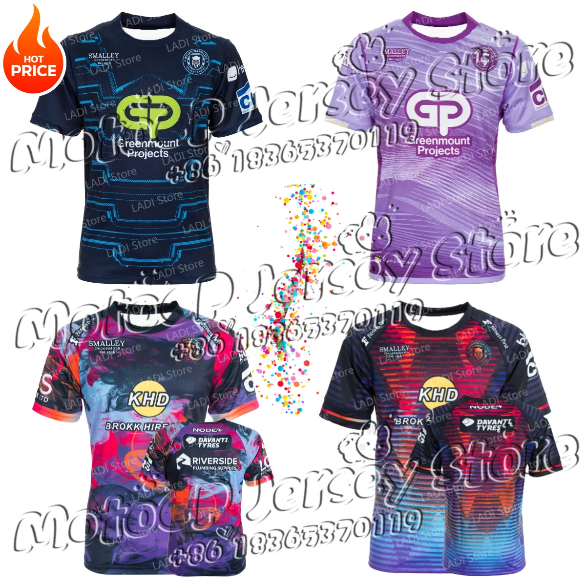 Wigan Warriors England Rugby Shirt 2025 New Arrivals Home Away Mens Women's 3D Printed T-Shirt Adults KIDs Breathable Sports
Wigan Warriors England Rugby Shirt 2025 New Arrivals Home Away Mens Women's 3D Printed T-Shirt Adults KIDs Breathable Sports