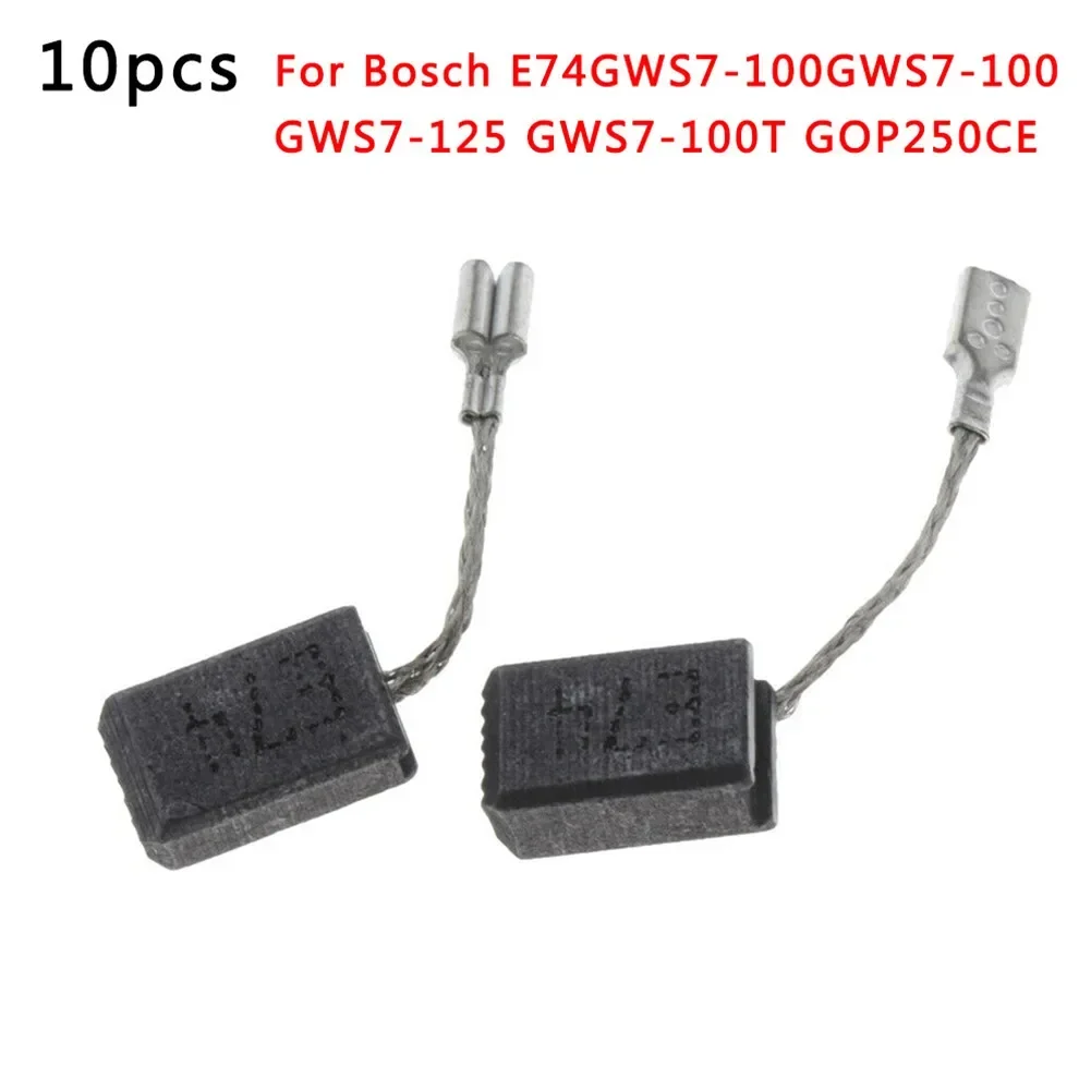 10pcs For-Bosch Carbon Brushes E74/GWS7-100/GWS7-100 GWS7-125 GWS7-100T GOP250CE Series Electric Drill Hammer Angle Grinder Part
10pcs For-Bosch Carbon Brushes E74/GWS7-100/GWS7-100 GWS7-125 GWS7-100T GOP250CE Series Electric Drill Hammer Angle Grinder Part