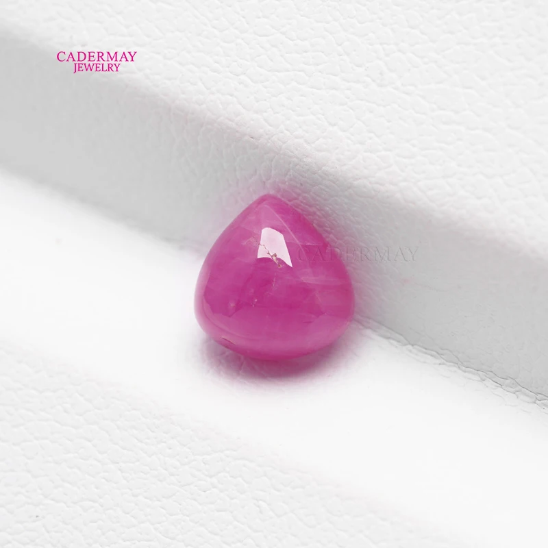 Cadermay NGTC Certificate Natural Ruby 2.06ct Pear Cabochon Red Natural Ruby Gemstones Loose For Jewelry Making
Cadermay NGTC Certificate Natural Ruby 2.06ct Pear Cabochon Red Natural Ruby Gemstones Loose For Jewelry Making