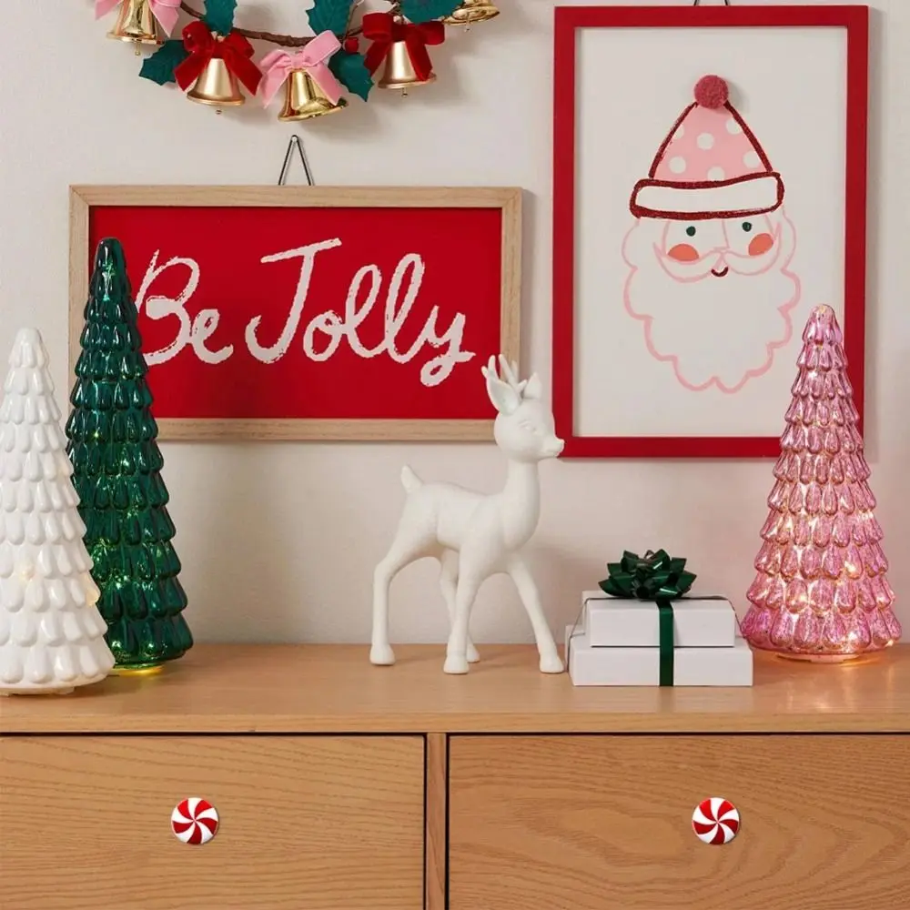 10pcs Peppermint Candy Christmas Knob Button Cover Silicone Round Xmas Tree Hanging Cover MIini Red Drawer Knobs Cover Wardrobe
10pcs Peppermint Candy Christmas Knob Button Cover Silicone Round Xmas Tree Hanging Cover MIini Red Drawer Knobs Cover Wardrobe