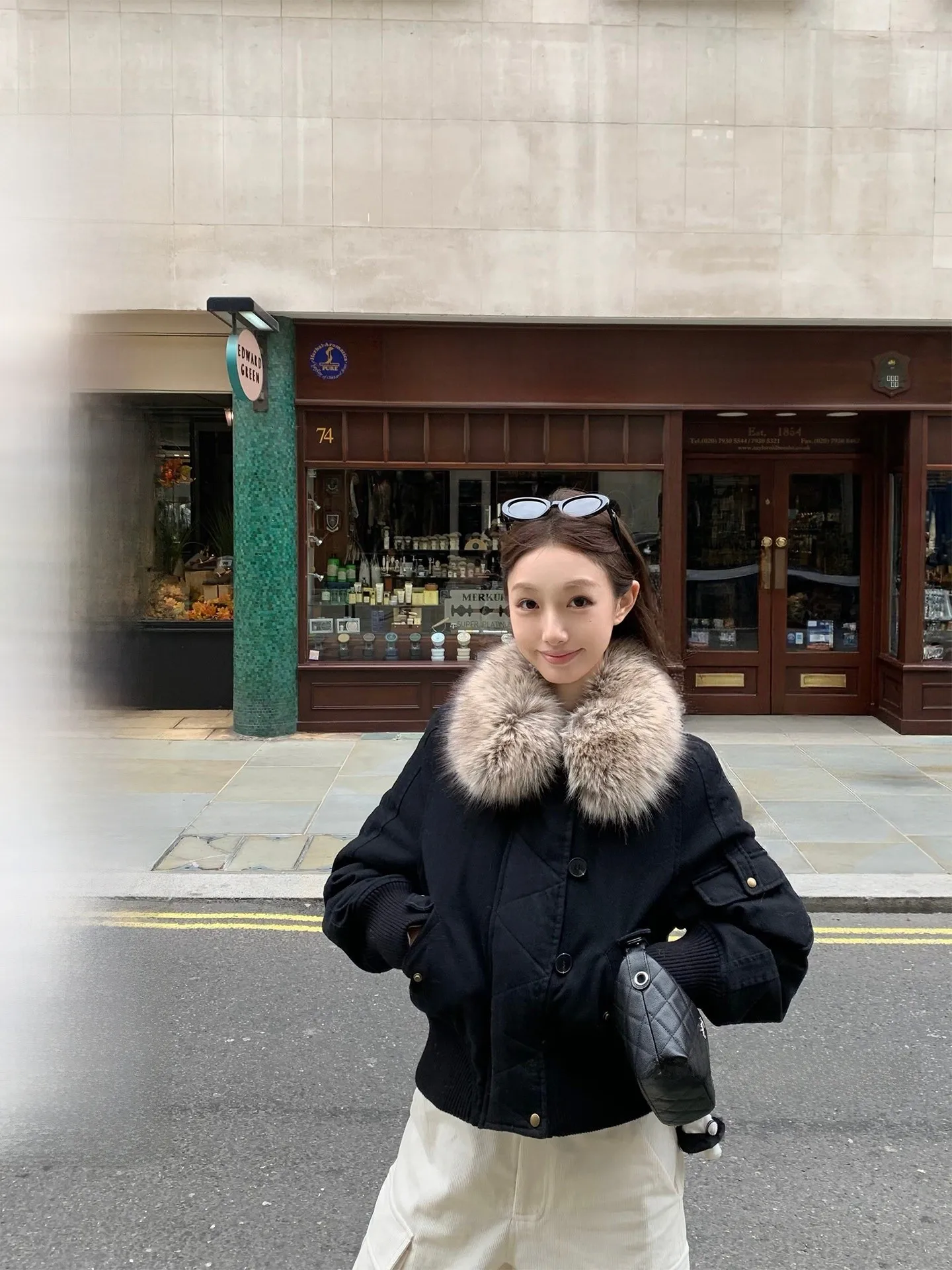 Detachable Fur Collar down Jaet Women's ort Coat Casual Loose Fit Warm Cotton Du Feather Filled London Souvenir Jaet
Detachable Fur Collar down Jaet Women's ort Coat Casual Loose Fit Warm Cotton Du Feather Filled London Souvenir Jaet