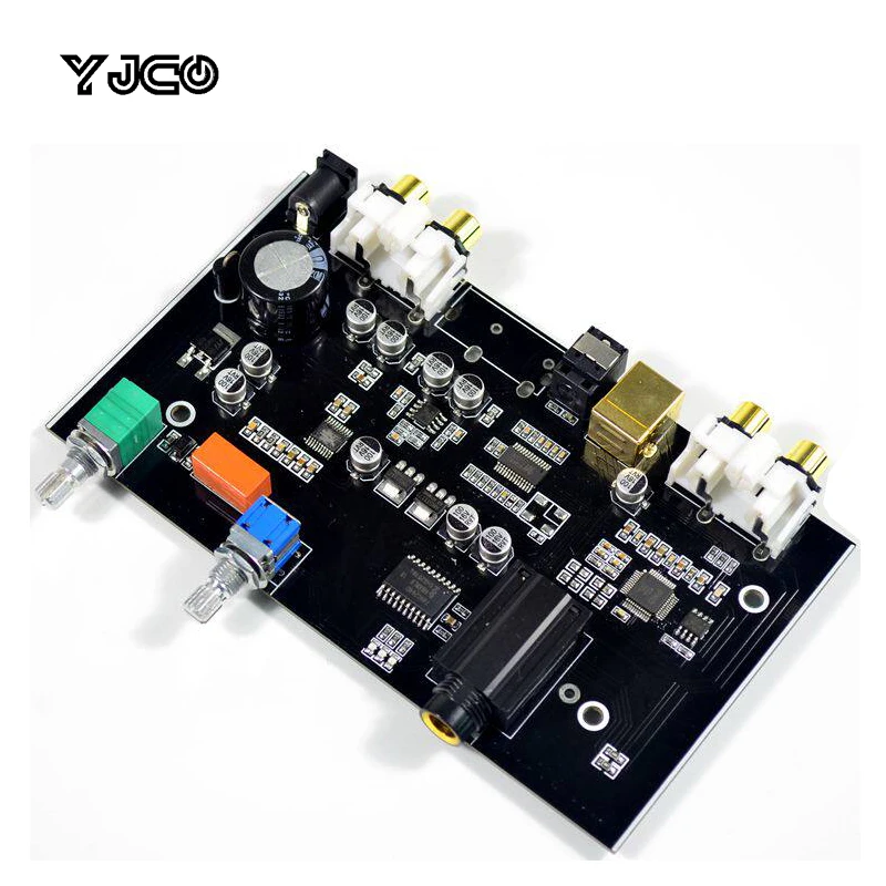 Плата декодера YJCO DAC с оптическим волоконным USB-входом для DIY усилителя для наушников, чипы декодирования PCM5100 MS8416, микрофон, разъем 6,5 мм, DC 12В
Плата декодера YJCO DAC с оптическим волоконным USB-входом для DIY усилителя для наушников, чипы декодирования PCM5100 MS8416, микрофон, разъем 6,5 мм, DC 12В