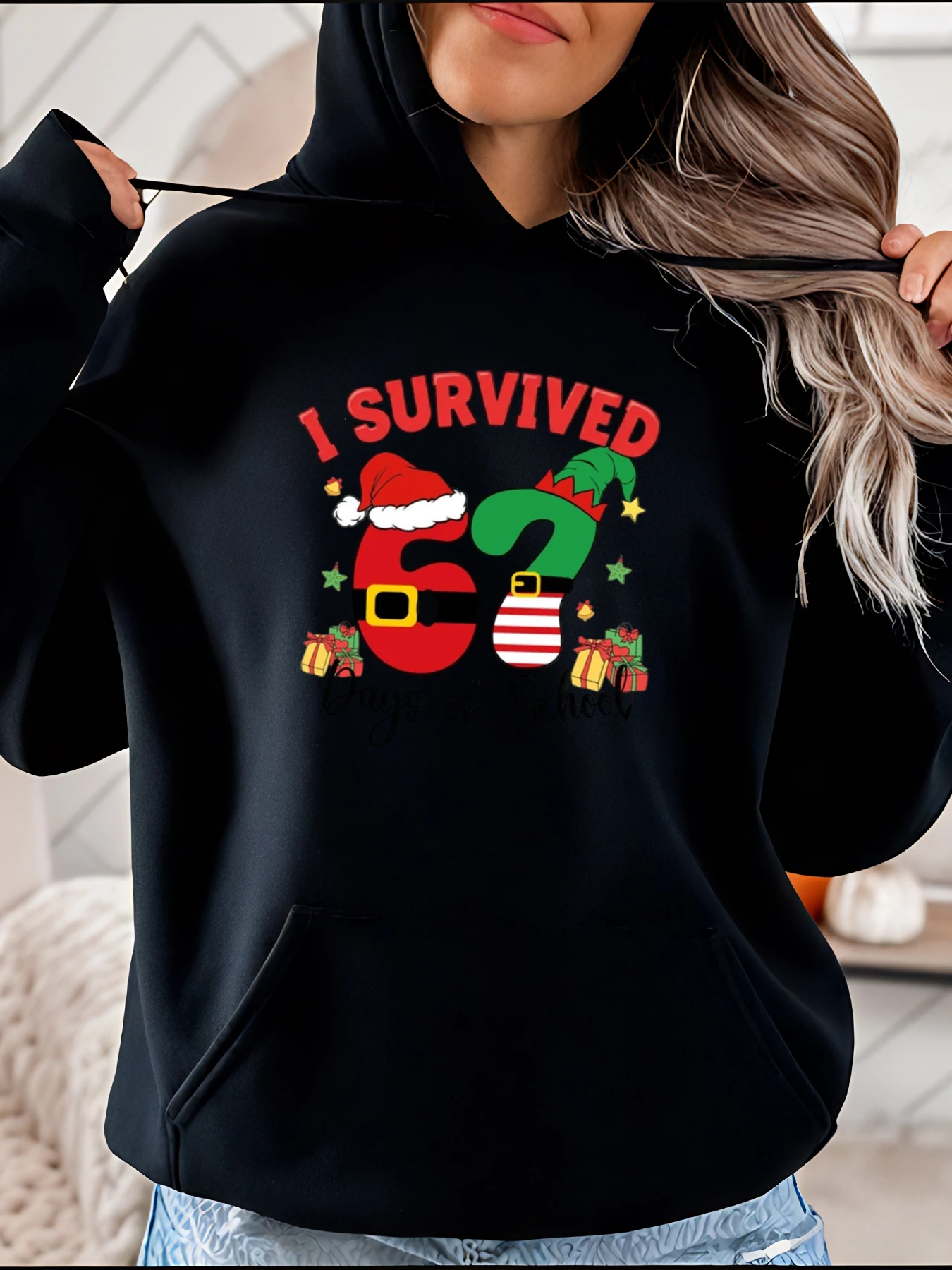 Я пережил 12-днем рождественской толстовкой с принтом, повседневный праздничный дизайн, женский зимний наряд
Я пережил 12-днем рождественской толстовкой с принтом, повседневный праздничный дизайн, женский зимний наряд