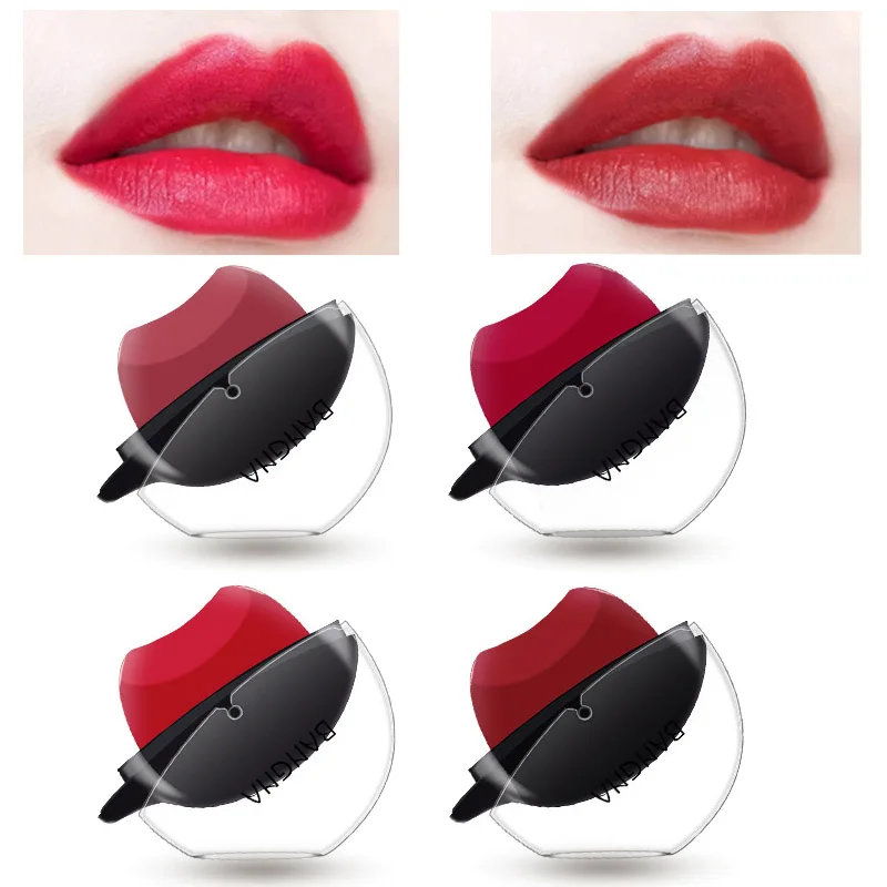 Women Matt Lipstick Waterproof Long Lasting Lip Shaped Makeup Portable Lips Stick Cosmetics Lipstick Lip Stick Lip Makeup
Women Matt Lipstick Waterproof Long Lasting Lip Shaped Makeup Portable Lips Stick Cosmetics Lipstick Lip Stick Lip Makeup