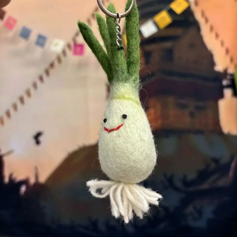 Vegetable Doll Series Handmaking Keychains For Backpack Pendant Wool Felt Carrot Doll Keyrings Wholesale Cute Onion Keychain
Vegetable Doll Series Handmaking Keychains For Backpack Pendant Wool Felt Carrot Doll Keyrings Wholesale Cute Onion Keychain