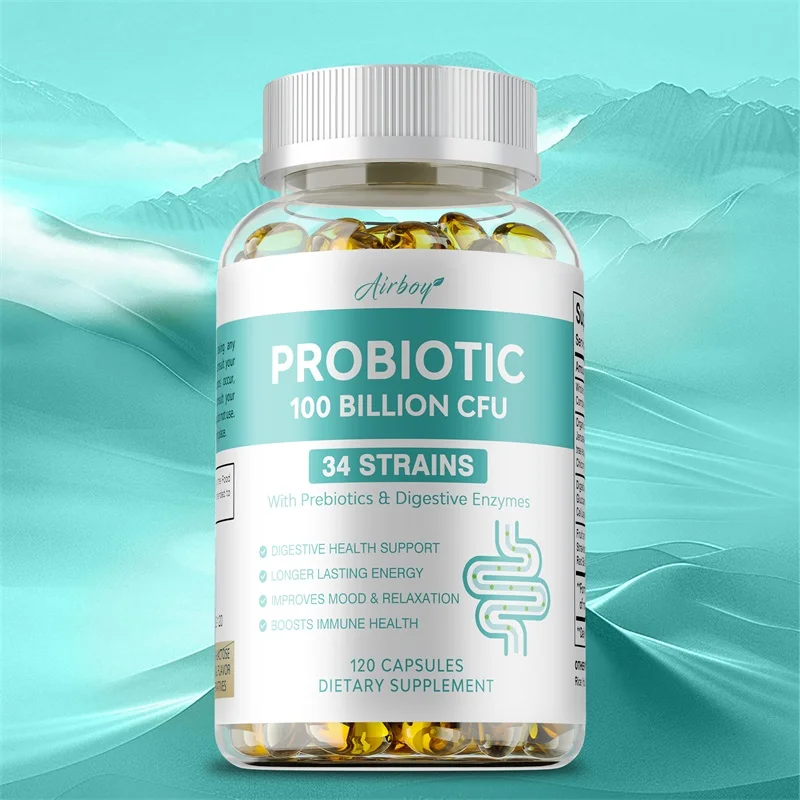 Probiotics 100 Billion CFU - Support Intestinal Health, Promote Digestion, Balance Intestinal Flora, and Enhance Immunity
Probiotics 100 Billion CFU - Support Intestinal Health, Promote Digestion, Balance Intestinal Flora, and Enhance Immunity