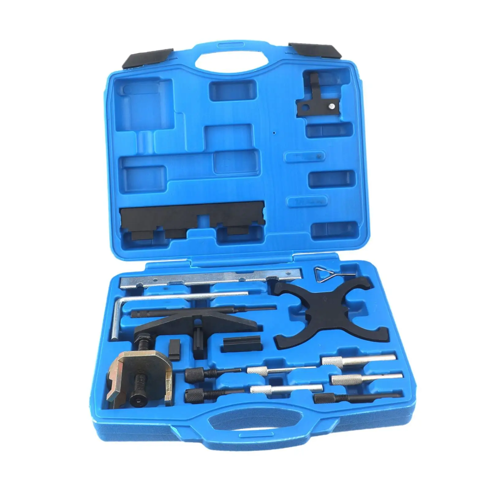 18 Pieces Timing Tool Repair Set Spare Parts Stable Performance Camshaft Flywheel Locking Tools for 1.4/1.6/1.8 Engines
18 Pieces Timing Tool Repair Set Spare Parts Stable Performance Camshaft Flywheel Locking Tools for 1.4/1.6/1.8 Engines