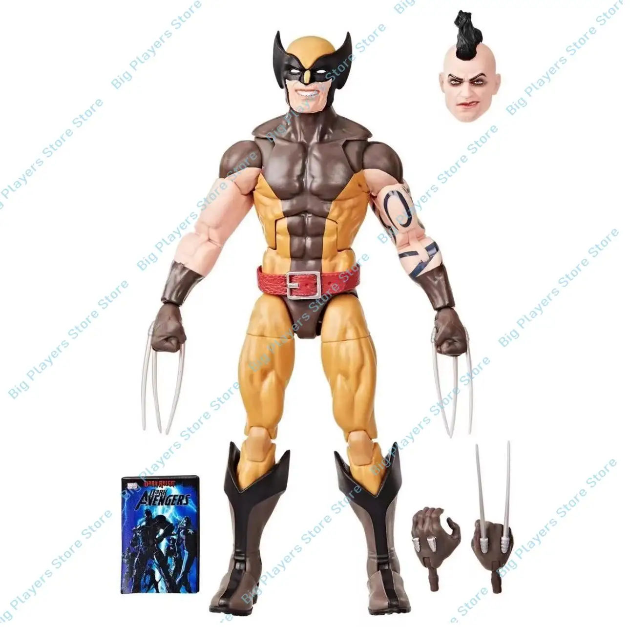 Hasbro MarvelLegends Daken Wolverine Mini Comic 6-inch Doll Figure Model
Hasbro MarvelLegends Daken Wolverine Mini Comic 6-inch Doll Figure Model