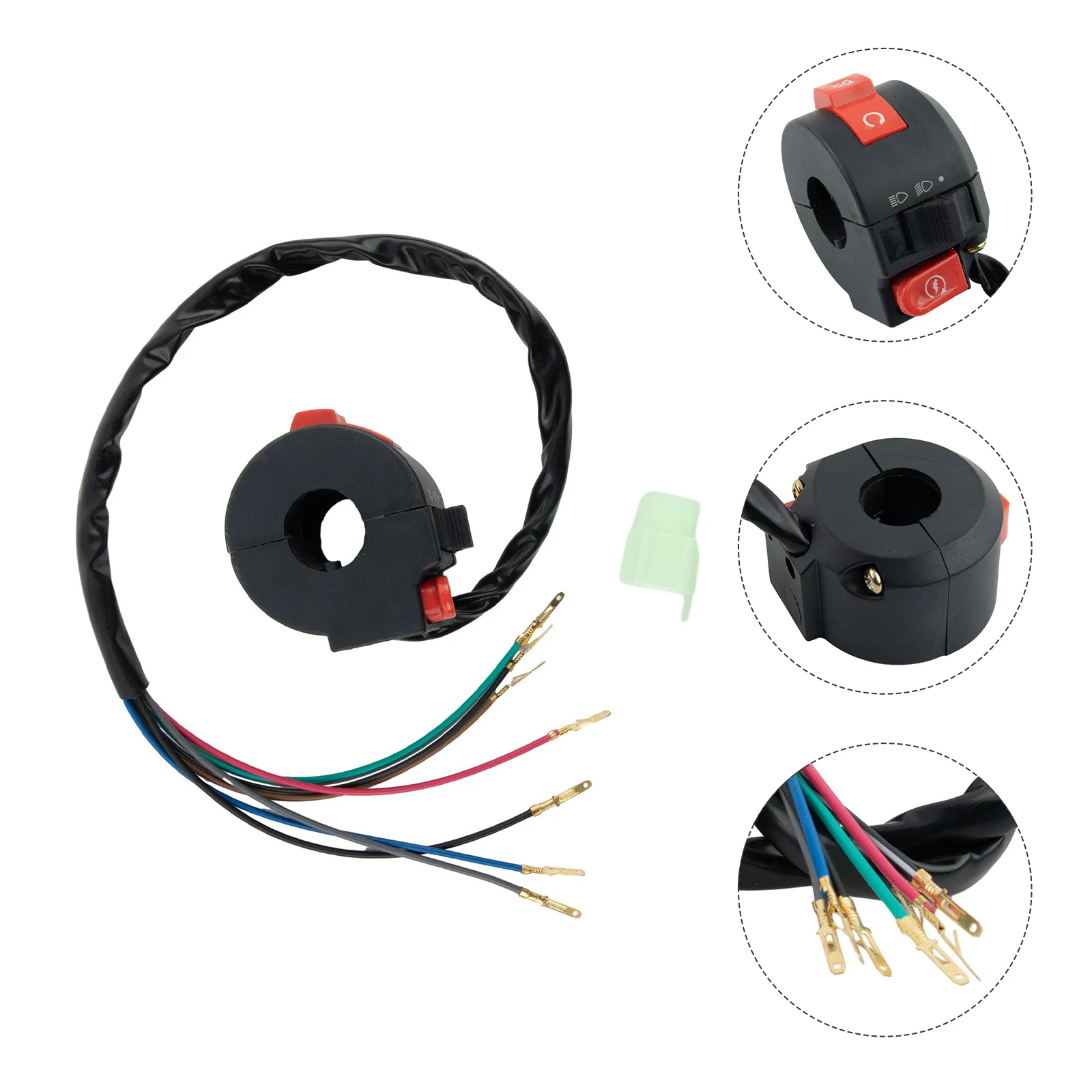 Useful High Quality Start Switch Replacement 7-pin Male Kill Fits 7/8\\\\\\\" Handlebar For Coolster 70cc 110cc 125cc
Useful High Quality Start Switch Replacement 7-pin Male Kill Fits 7/8\\\\\\\" Handlebar For Coolster 70cc 110cc 125cc