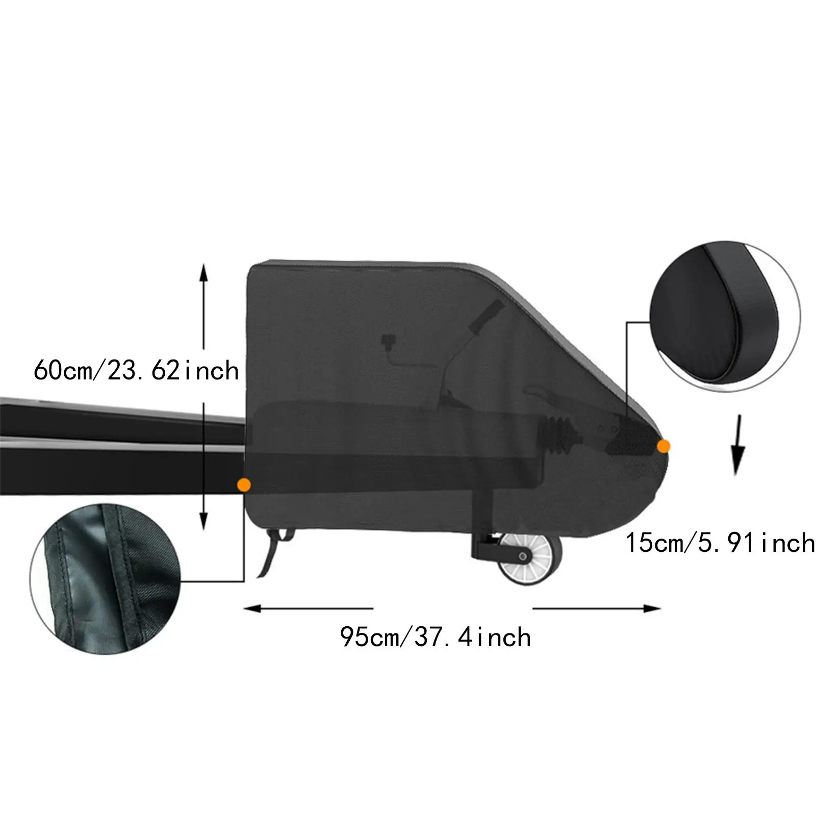 Protective Caravan Hitch Cover Universal Waterproof Dustproof Tow Bar Guard with Adjustable Webbing for Trailer Tongue Jack
Protective Caravan Hitch Cover Universal Waterproof Dustproof Tow Bar Guard with Adjustable Webbing for Trailer Tongue Jack