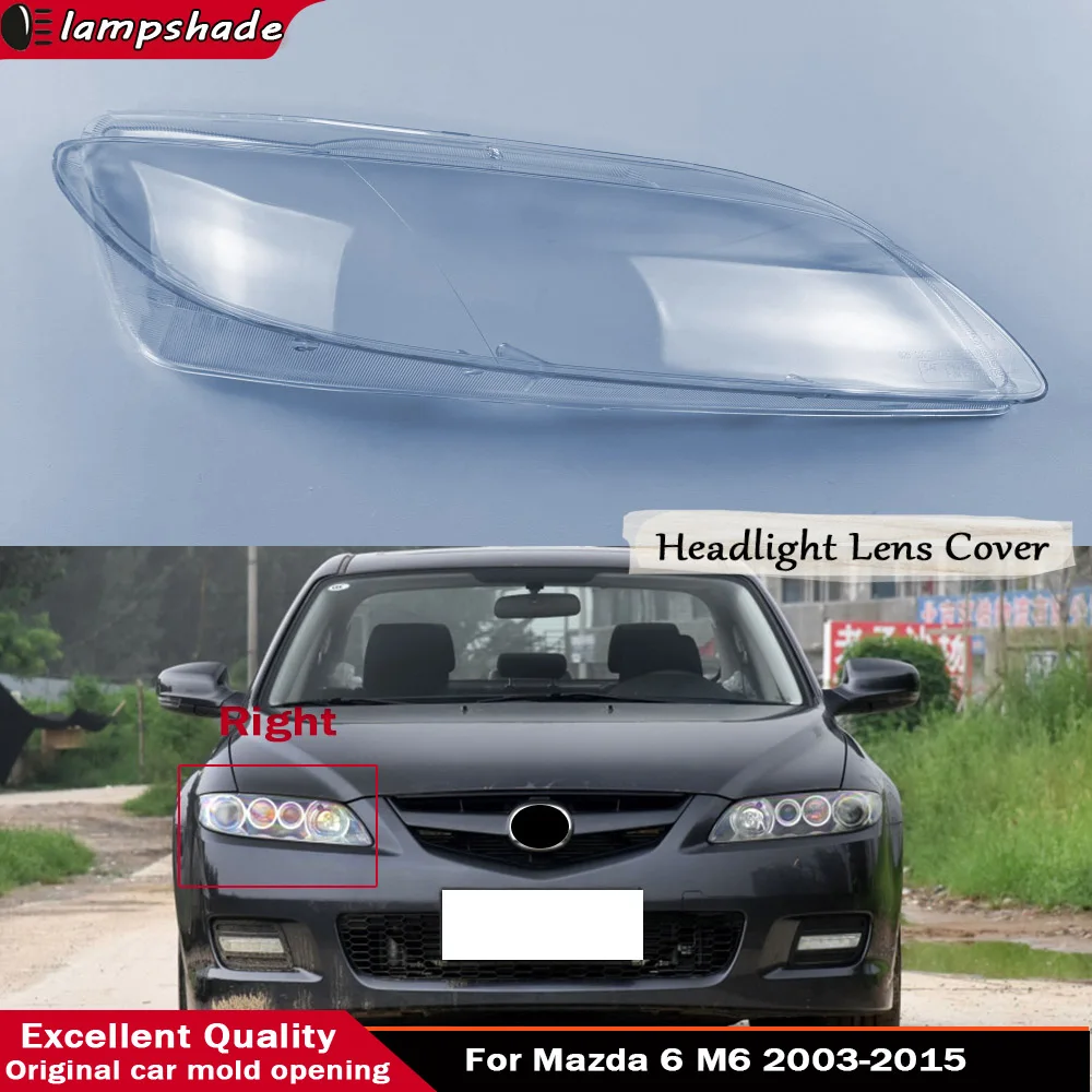 Car Replacement Headlamp Caps Glass Headlight Cover Auto Transparent Lampshade Case Lamp Lens Shell For Mazda 6 M6 2003 - 2015
Car Replacement Headlamp Caps Glass Headlight Cover Auto Transparent Lampshade Case Lamp Lens Shell For Mazda 6 M6 2003 - 2015