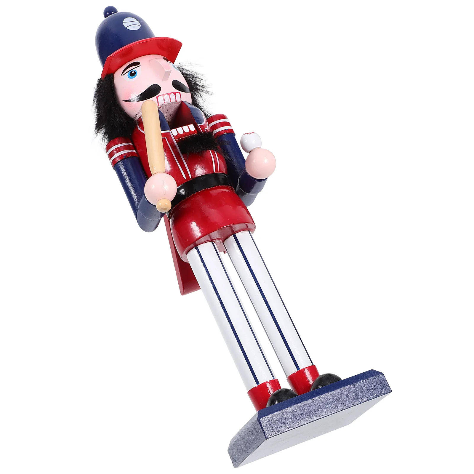 Baseball Player Nutcracker Wooden Desktop Decor Crafts Christmas Nutcrackers Xmas Puppet
Baseball Player Nutcracker Wooden Desktop Decor Crafts Christmas Nutcrackers Xmas Puppet