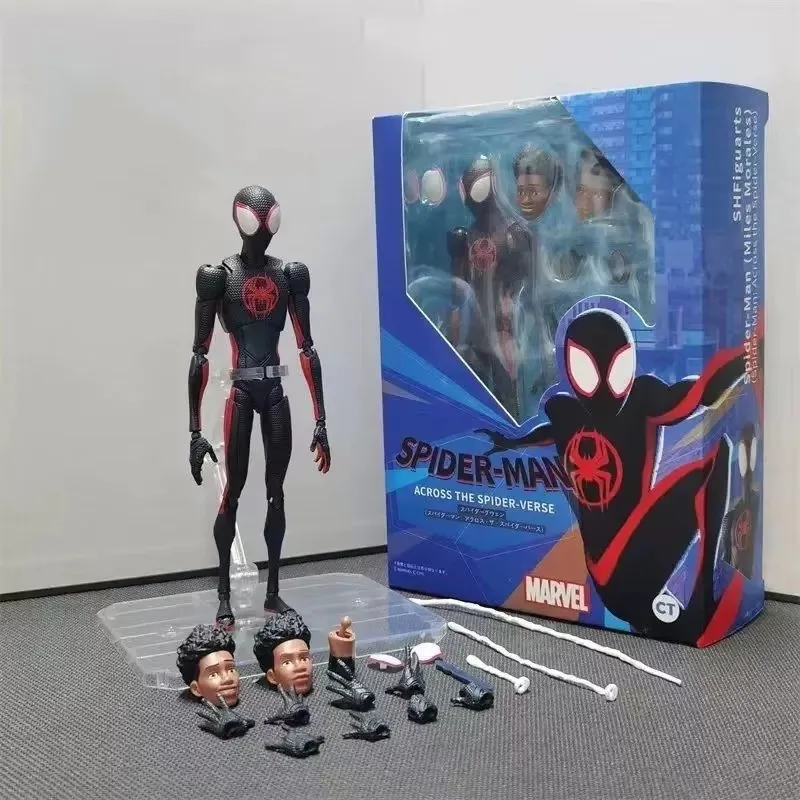 In Stock Bandai SHF Spider-Man Into the Spider-Verse Miles Morales Action Figure Collectible Gift
In Stock Bandai SHF Spider-Man Into the Spider-Verse Miles Morales Action Figure Collectible Gift