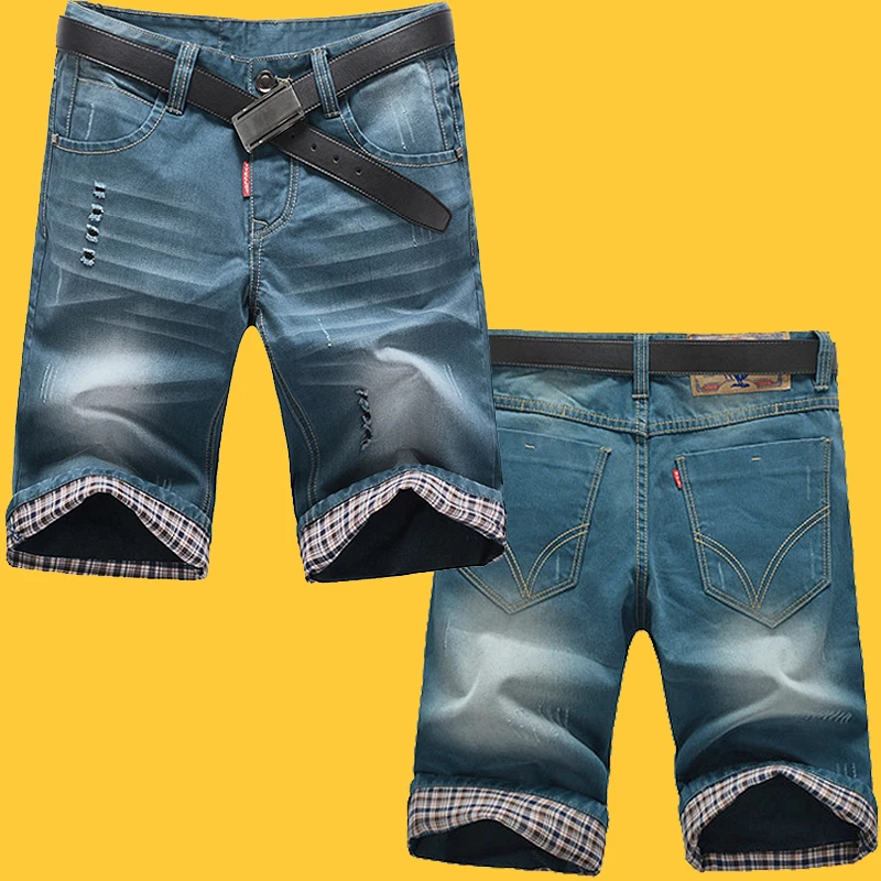 High quality Big size Denim shorts Summer Shorts Men Ripped Jeans washed slim baggy straight Pants Men's Casual Shorts Plus Size
High quality Big size Denim shorts Summer Shorts Men Ripped Jeans washed slim baggy straight Pants Men's Casual Shorts Plus Size