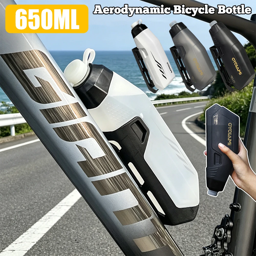 650ml Pneumatic Cycling Water Bottle Lightweight PP Material Drinking Bottle Bike Frame for Sports Outdoor MTB Road Cycling
650ml Pneumatic Cycling Water Bottle Lightweight PP Material Drinking Bottle Bike Frame for Sports Outdoor MTB Road Cycling