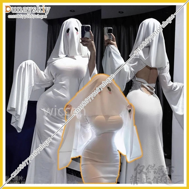 2024 New Halloween Costume Cosplay Ghost Wedding Sexy Dress Lolit Hat Mask Cos For Woman Girl Halloween Christmas Party Roleplay
2024 New Halloween Costume Cosplay Ghost Wedding Sexy Dress Lolit Hat Mask Cos For Woman Girl Halloween Christmas Party Roleplay