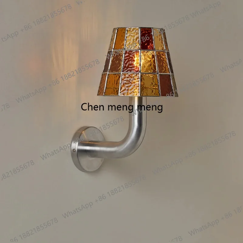 Wall lamp American retro bedroom bedside lamp South East Asia color balcony staircase wall decorative lamp
Wall lamp American retro bedroom bedside lamp South East Asia color balcony staircase wall decorative lamp