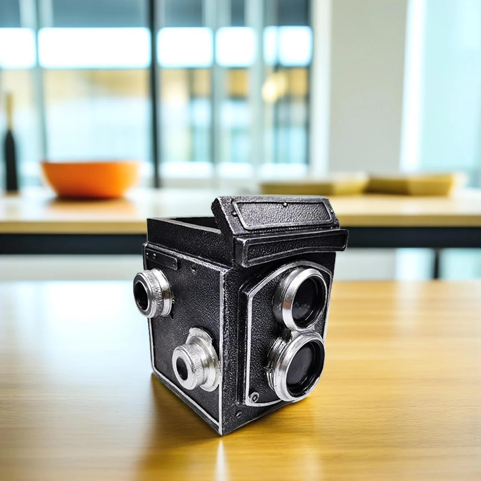 Vintage Camera Flowerpot Small Resin Succulent Planter Stylish Desktop Windowsill Garden Ornament for Indoor Outdoor Decoration
Vintage Camera Flowerpot Small Resin Succulent Planter Stylish Desktop Windowsill Garden Ornament for Indoor Outdoor Decoration