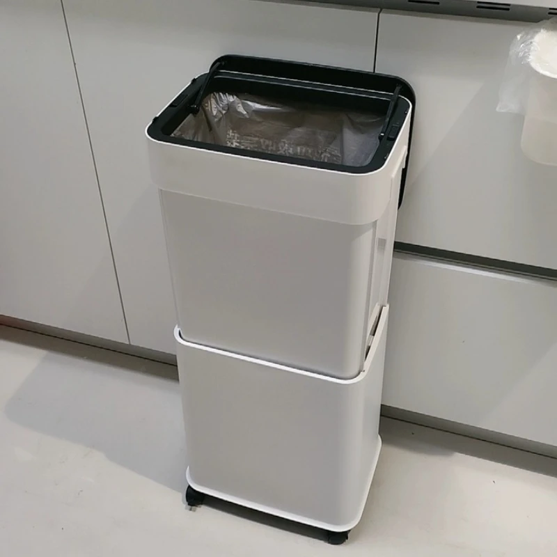 2026 Tall Kitchen Trash Can with Flip Lid Large Capacity Garbage Can Mobile Garbage Bucket Adjustable Design Kitchen Waste Bin
2026 Tall Kitchen Trash Can with Flip Lid Large Capacity Garbage Can Mobile Garbage Bucket Adjustable Design Kitchen Waste Bin