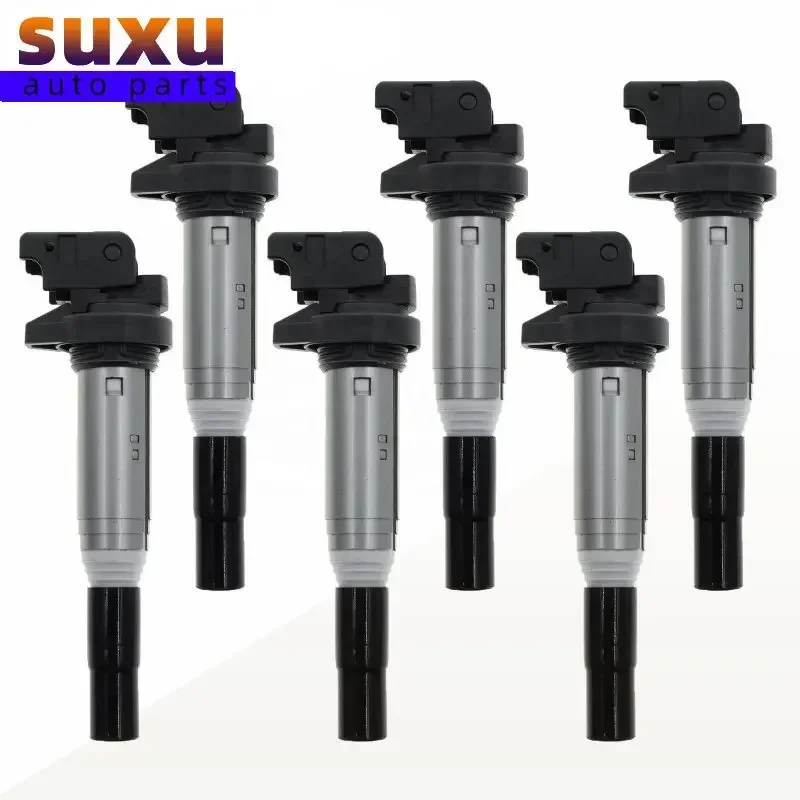 1/6 PCS Ignition Coil 12138616153 12137594596 For BMW N52N N54 E60 E90 F10 N20 engine 520Li/525Li/535Li/ 740Li/X1/X3
1/6 PCS Ignition Coil 12138616153 12137594596 For BMW N52N N54 E60 E90 F10 N20 engine 520Li/525Li/535Li/ 740Li/X1/X3